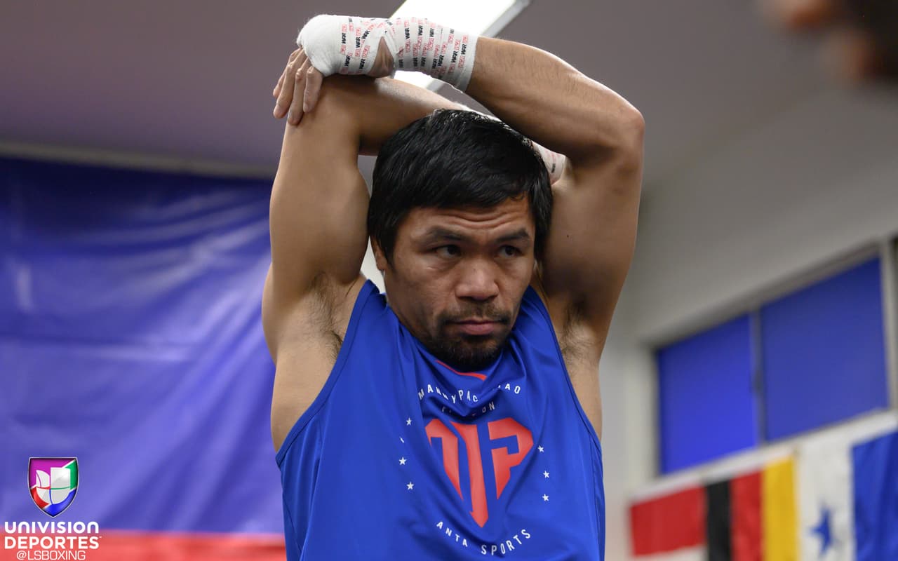 Manny Pacquiao y Adrien Broner se enfrentarán el sábado 19 de enero en el MGM Grand de Las Vegas por la faja AMB wélter del filipino.