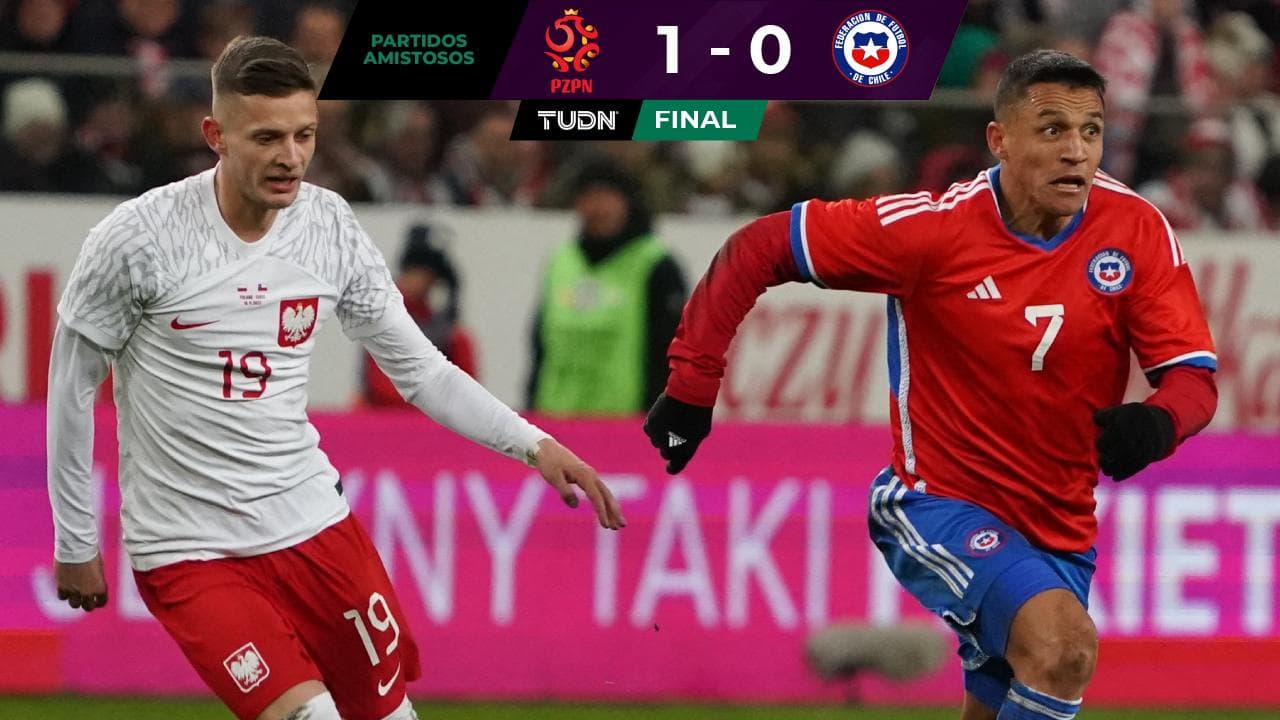 Selección de Polonia acaba con Chile y llega inspirada al Mundial Qatar 2022