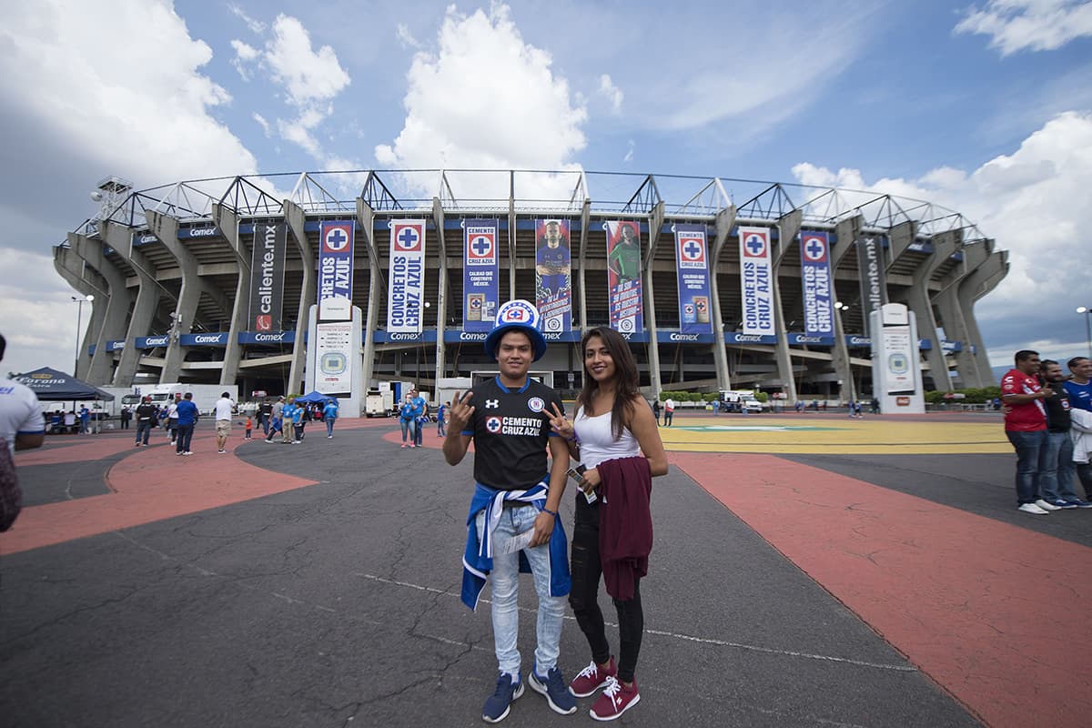 Foto de accion del partido Cruz Azul vs Veracruz correspondiente a la jornada 8 del torneo Apertura 2018 de la Liga BBVA Bancomer desde el estadio Azteca. Action photo of the match Cruz Azul vs Veracruz corresponding to day 8 of the 2018 Apertura tournament of Liga BBVA Bancomer from the Azteca stadium. EN LA FOTO: