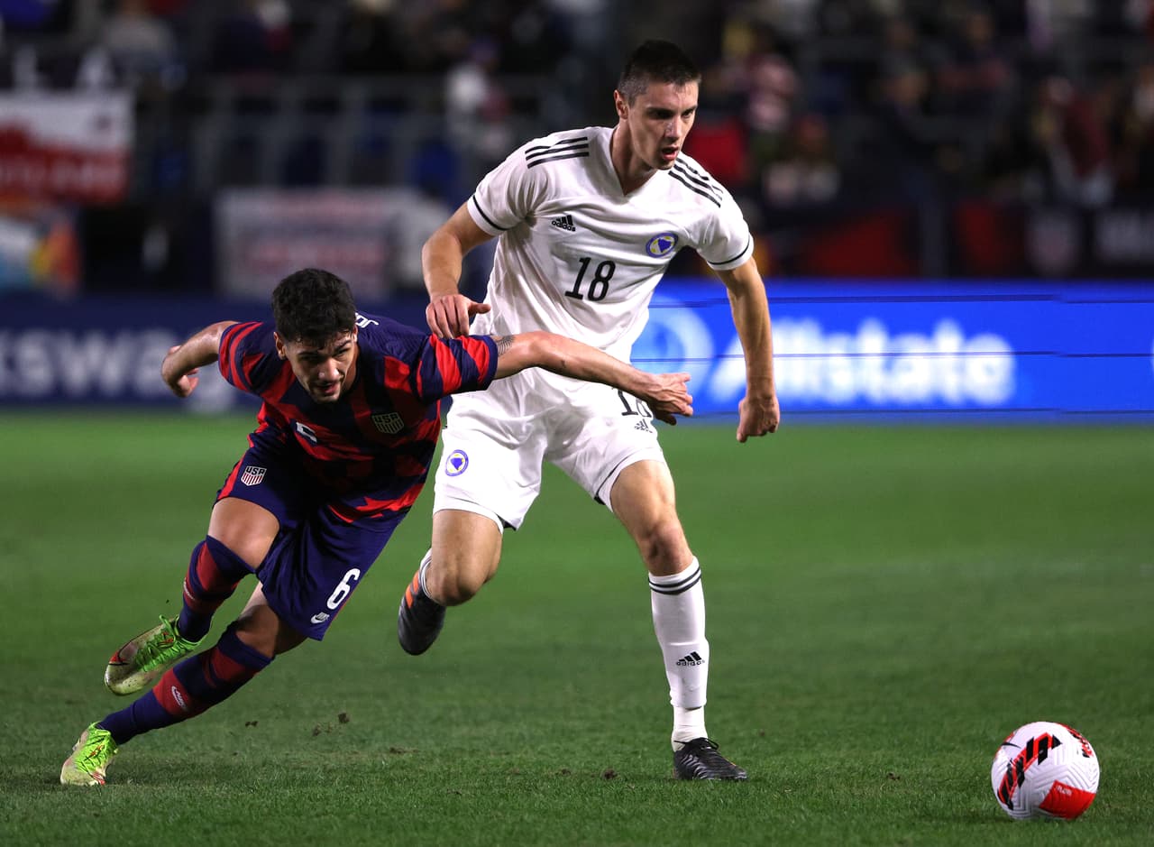 Johnny Cardoso, de origen brasileño, fue una de las novedades del USMNT.