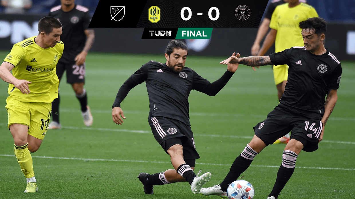 Rodolfo Pizarro jugó 66 minutos el empate a 0 ante Nashville