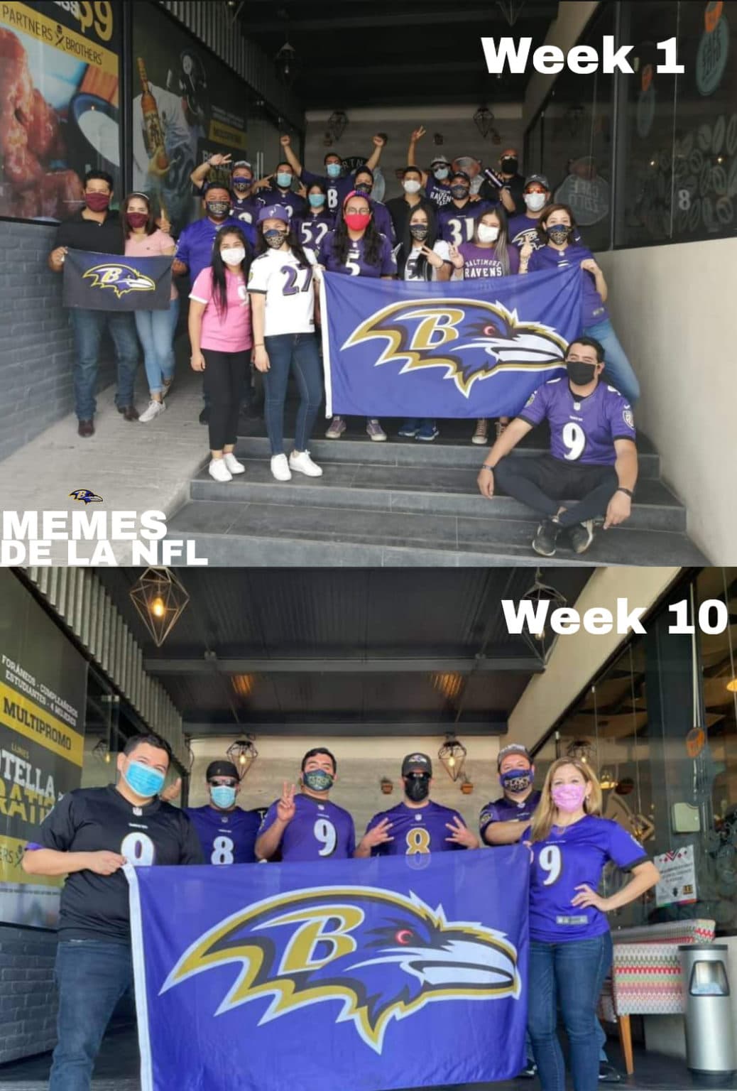 Los memes regresan esta semana con todo equipos como Dallas, Green Bay y Baltimore salen lastimados.