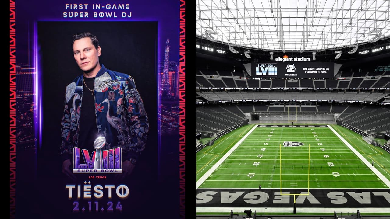 Tiësto en Las Vegas: será el primer DJ tocando durante un Super Bowl