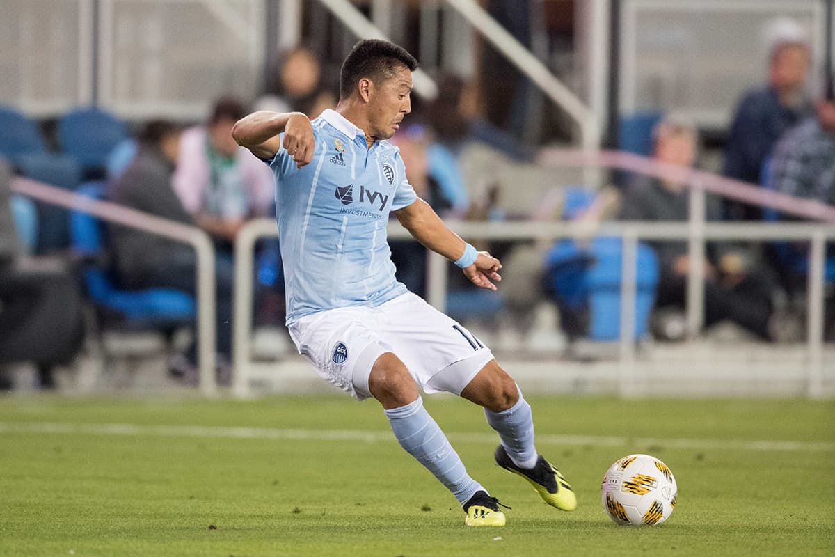 <b>Roger Espinoza</b> es el otro latinoamericano que brilla en el Sporting Kansas City, de nacionalidad hondureña.