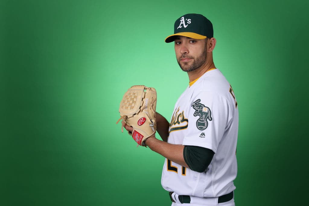 El pitcher abridor mexicano Marco Estrada.