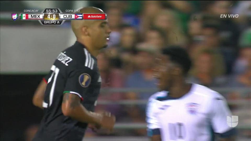 Tiro desviado de Luis Rodríguez