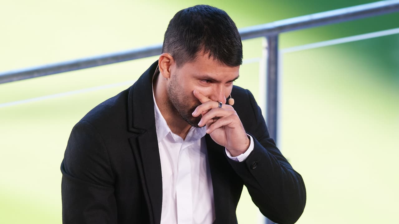 ‘Kun’ Agüero se retira del futbol debido a una arritmia cardíaca