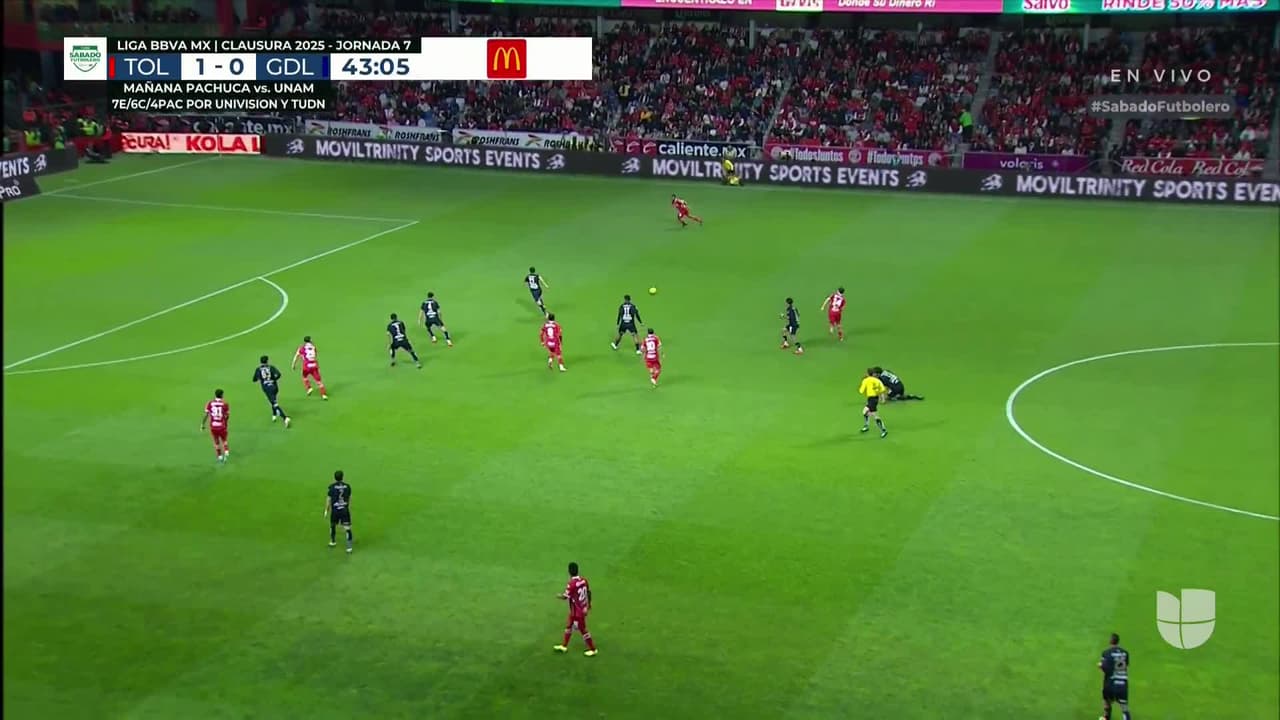 ¡TIRO ATAJADO! disparo por Paulinho.