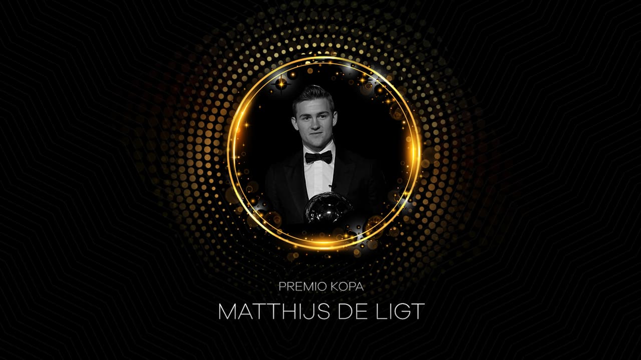 Matthijs de Ligt, ganador del premio Kopa 