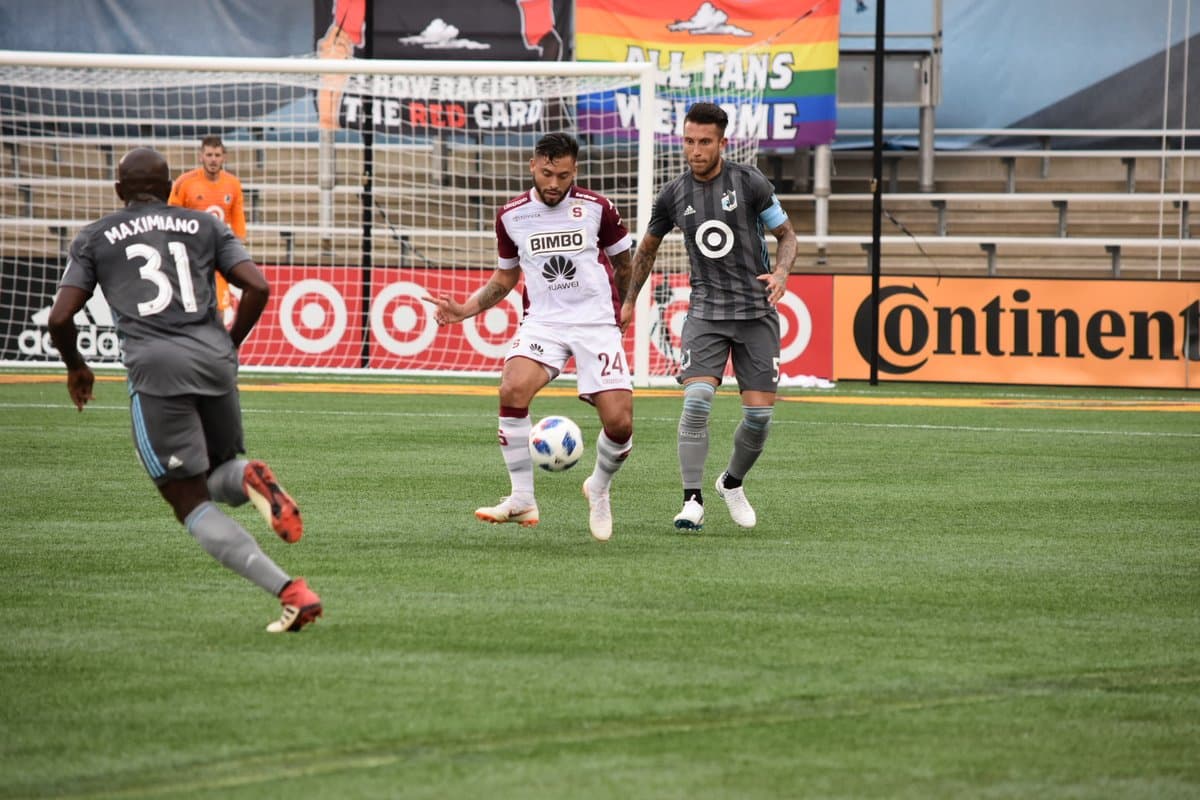 Francisco Calvo Minnesota United v Saprissa