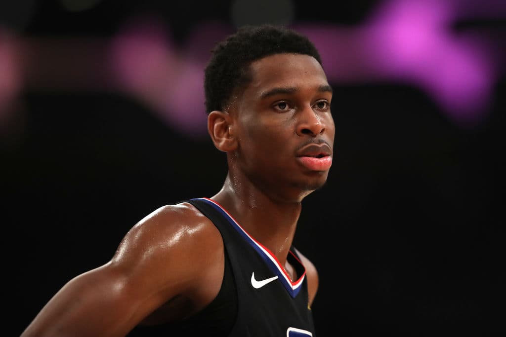 Mismo caso para
<b>Shai Gilgeous-Alexander</b> de Los Angeles Clippers.