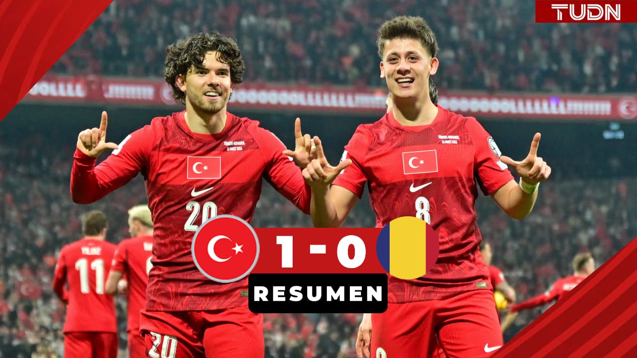 Resumen | Turquía vence a Rumania y aspira a clasificar al Mundial 2026