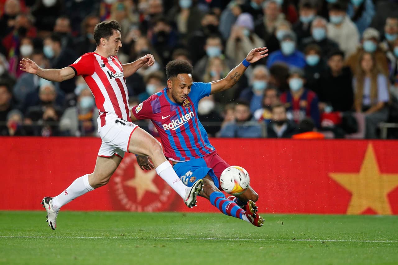 Barcelona agarra ritmo y golea al Athletic 4-0 durante la J26 en La Liga. Aubameyang, Dembele, de Jong y Depay fueron los goleadores de la tarde y suman un triunfo mas en semana dorada para los blaugrana.