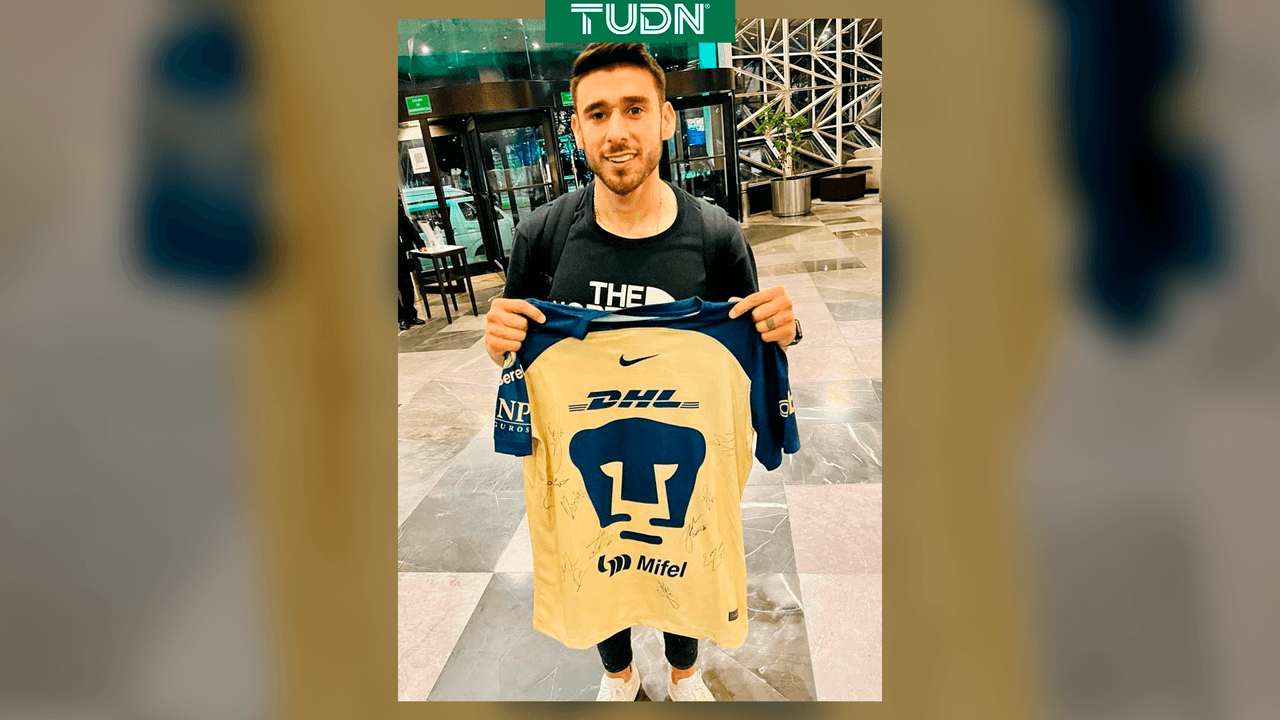 Eduardo 'Toto' Salvio, refuerzo de Pumas, aterriza en México