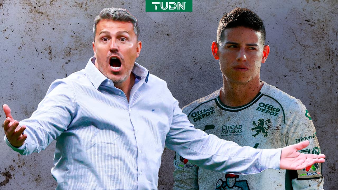 Óscar García, DT de Chivas, recibe sanción tras patear a James Rodríguez 