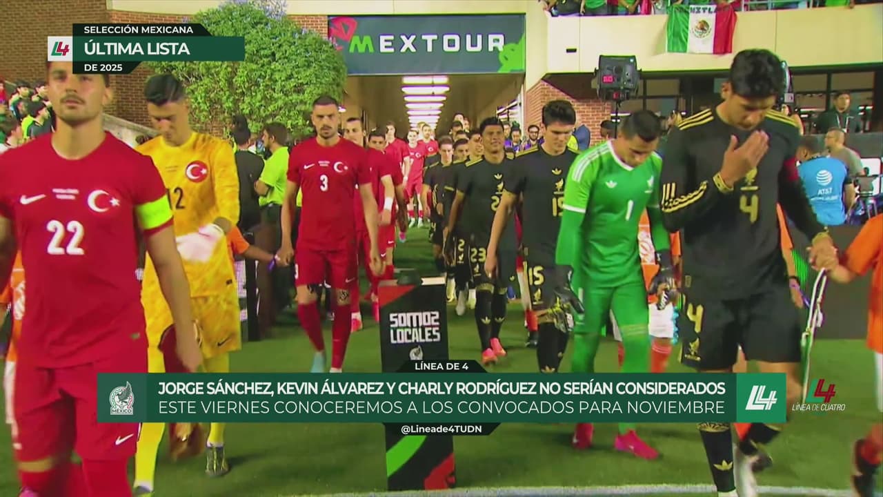 Así se perfila la lista del 'Vasco' para los juegos vs. Uruguay y Paraguay