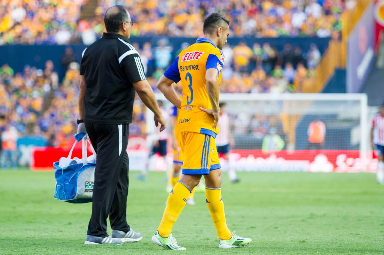 Juninho es baja en Tigres de dos a tres semanas