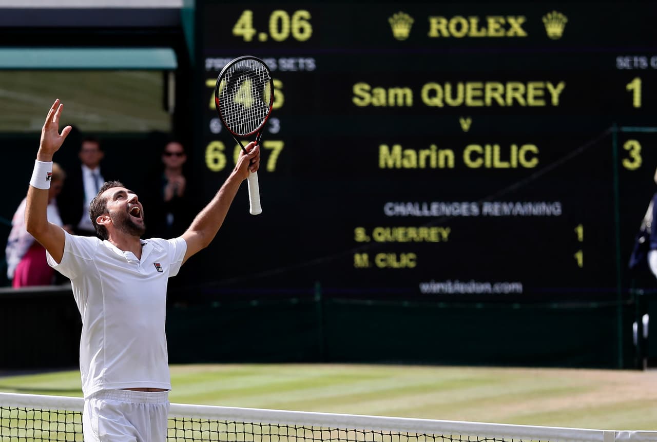 Además, fue el quinto triunfo de Cilic sobre Querrey en los 5 partidos que han disputado en todo su historial.
