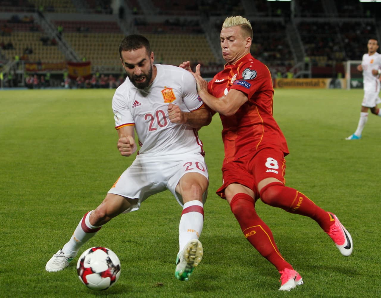 Dani Carvajal (España), de Real Madrid.