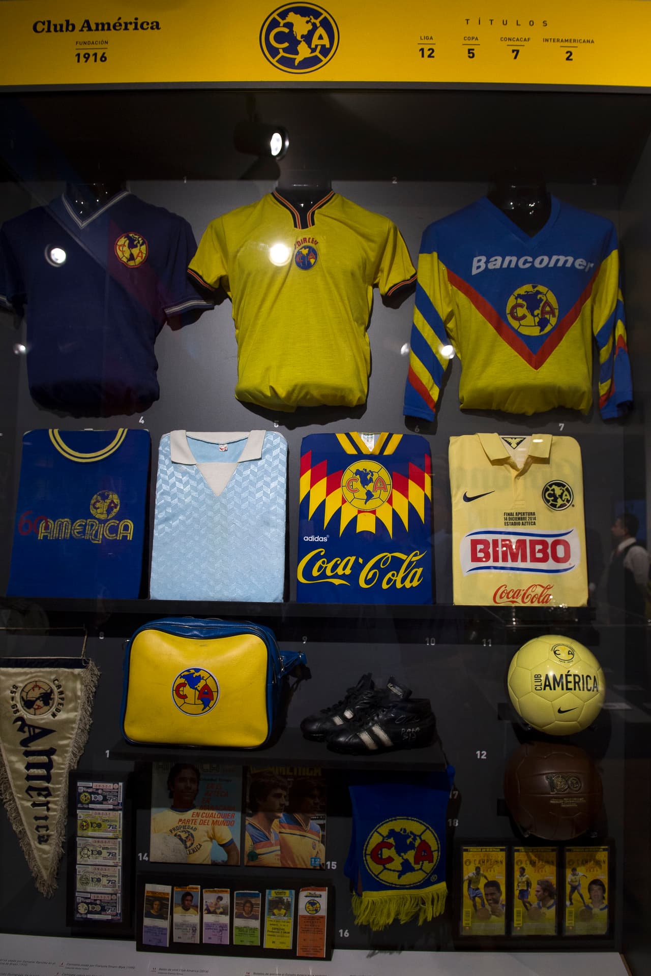 América y todas las playeras de su historia son una de las muestras.