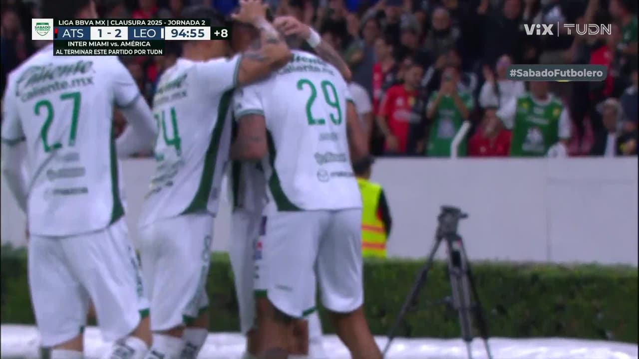 ¡Autogol de León para firmar la remontada! Ríos anota en propia puerta