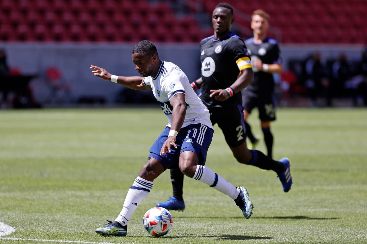 CENTROCAMPISTA - Con dos goles, Cristian Dájome se llevó el partido entre Vancouver Whitecaps FC y CF Montréal.
<br>