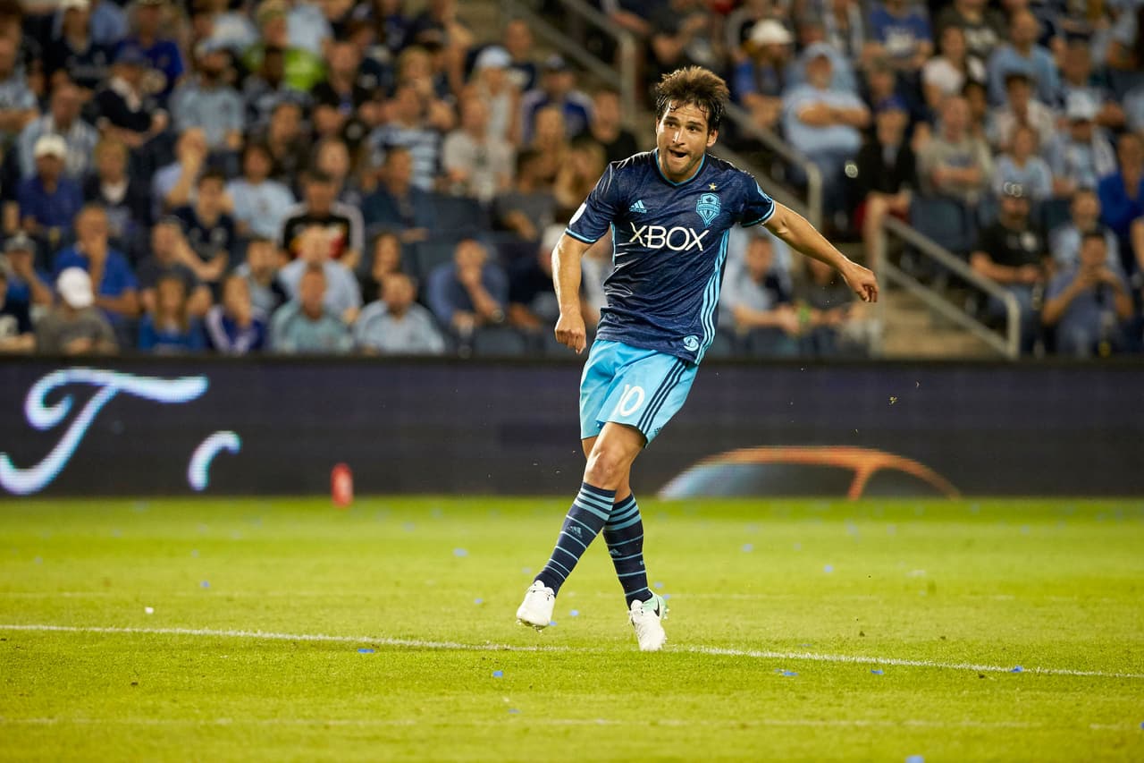 Desde Uruguay llegó el 10 que los Sounders necesitaban desde hace tiempo. Nicolás Lodeiro llegó en la segunda mitad de 2016 y cambió completamente la cara del equipo hasta llevarlo a su primer título de la MLS. (USA Today Images)