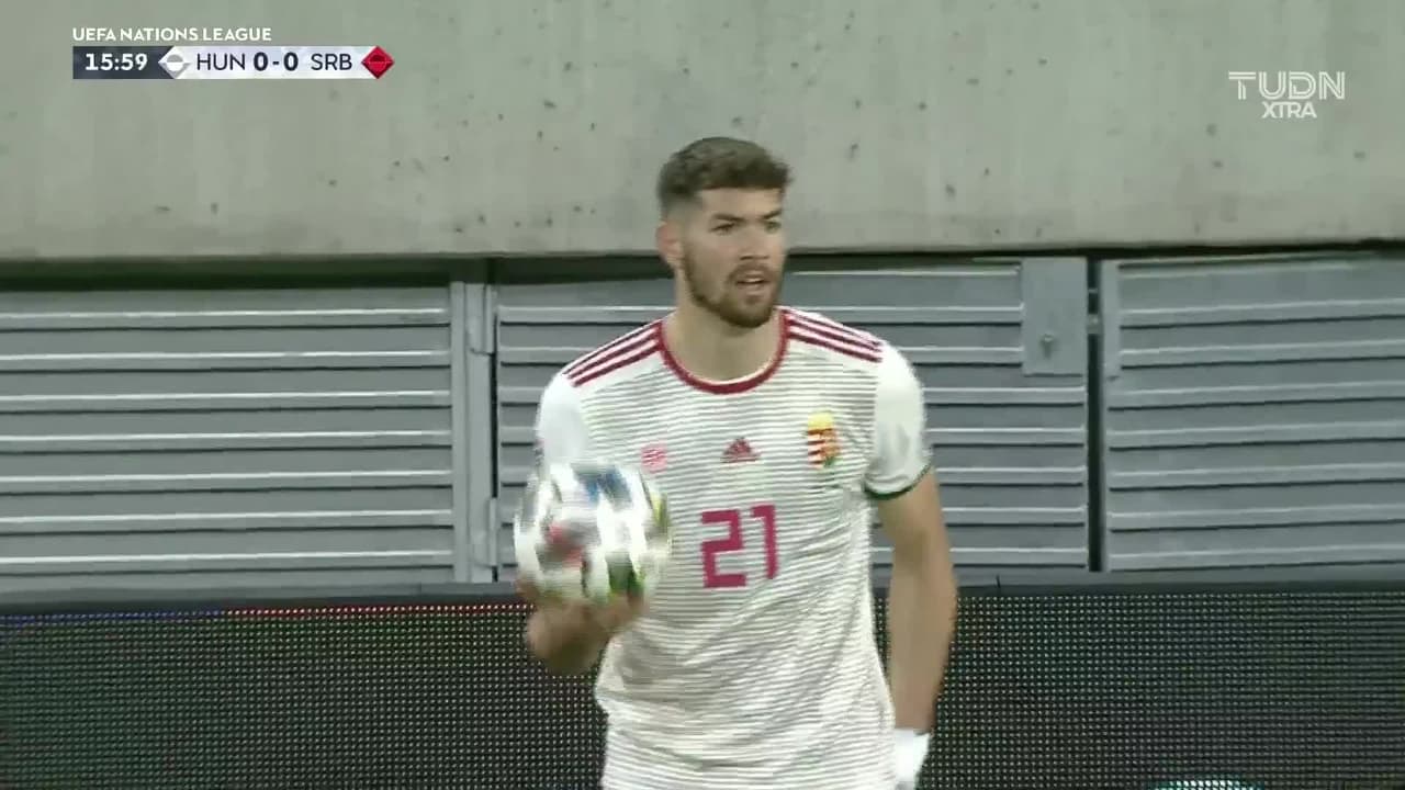 ¡GOOOL! Nemanja Radonjic anota para Serbia.