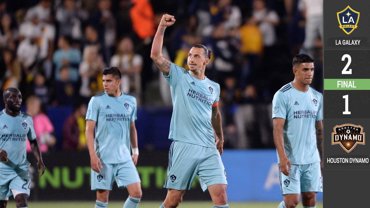 LA Galaxy vence sobre el final al Houston Dynamo con agónico gol de Diego Polenta