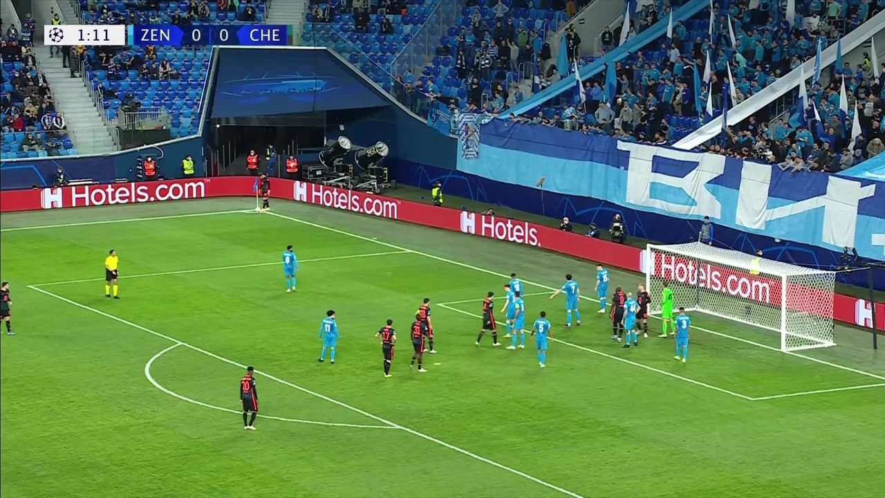 ¡GOL!  anota para Chelsea. Timo Werner