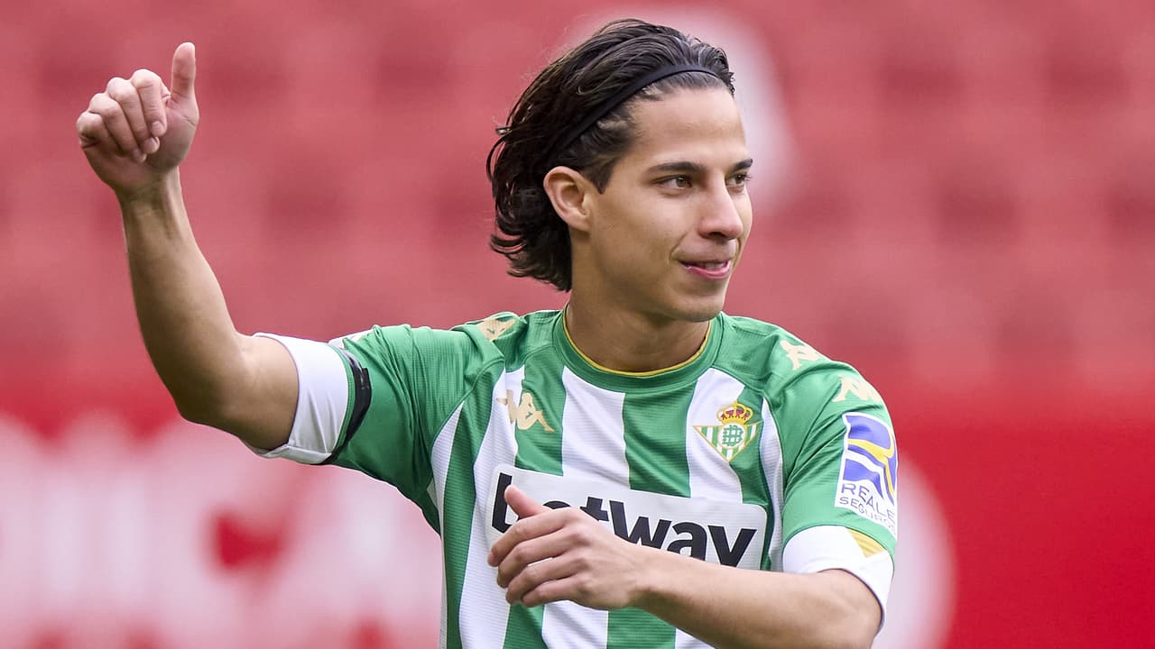 Es Diego Lainez el amuleto del Real Betis: no pierde desde que es titular