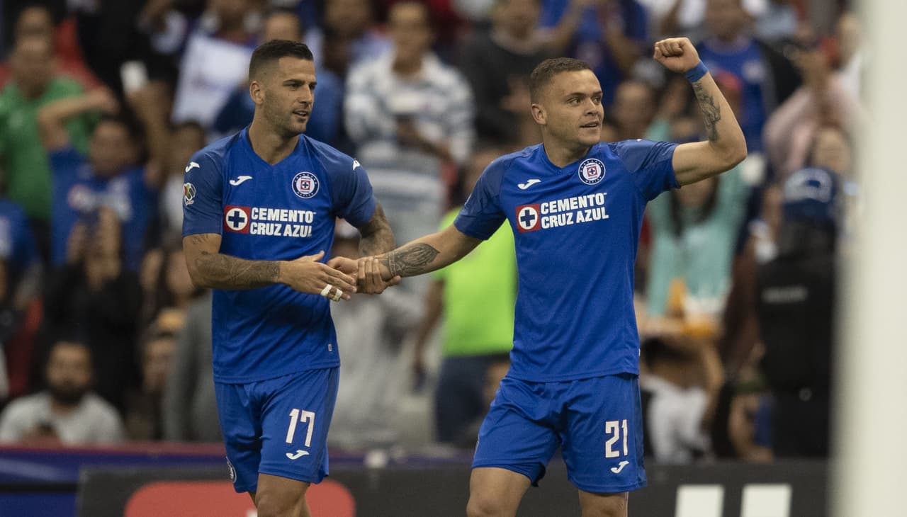 Jonathan Rodríguez anotó para Cruz Azul