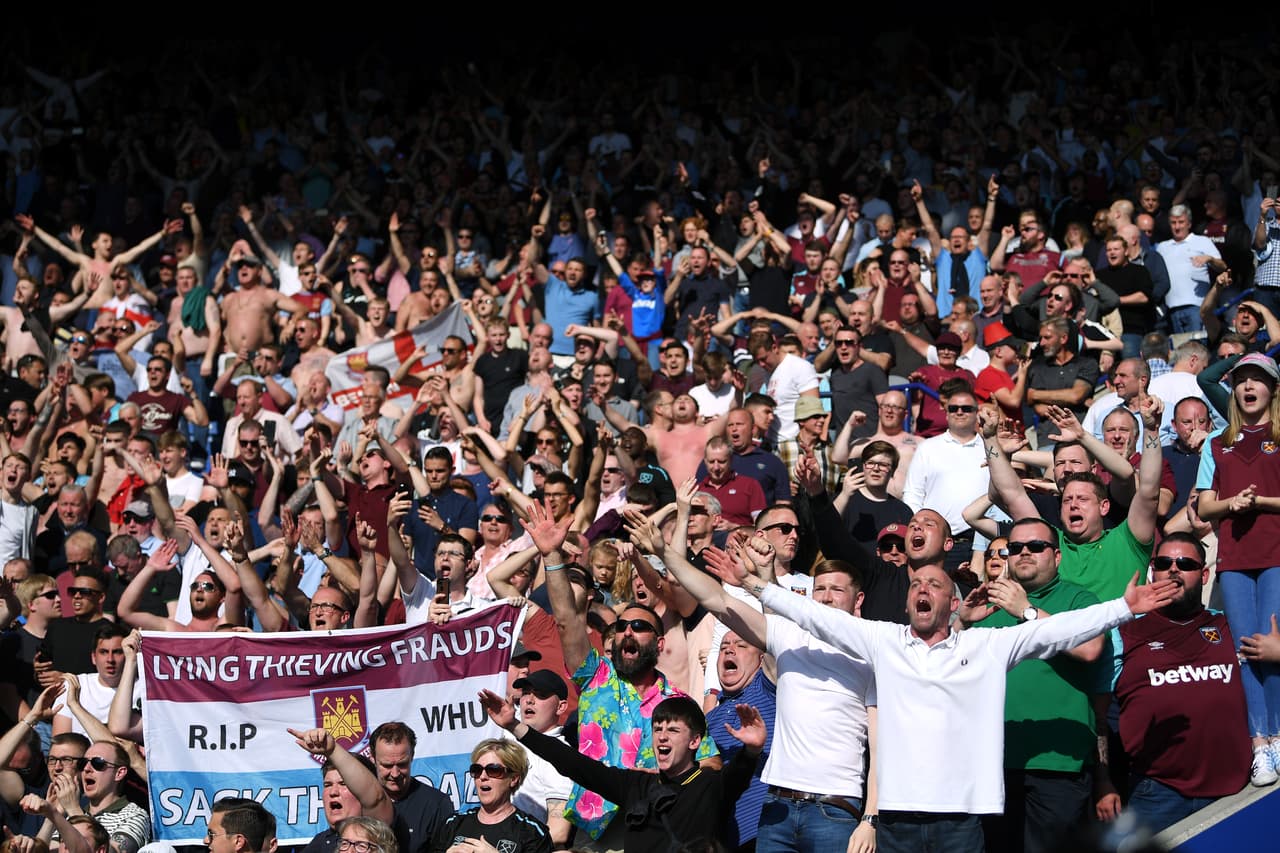 11. West Ham United (Premier League) - 56,885 espectadores promedio
