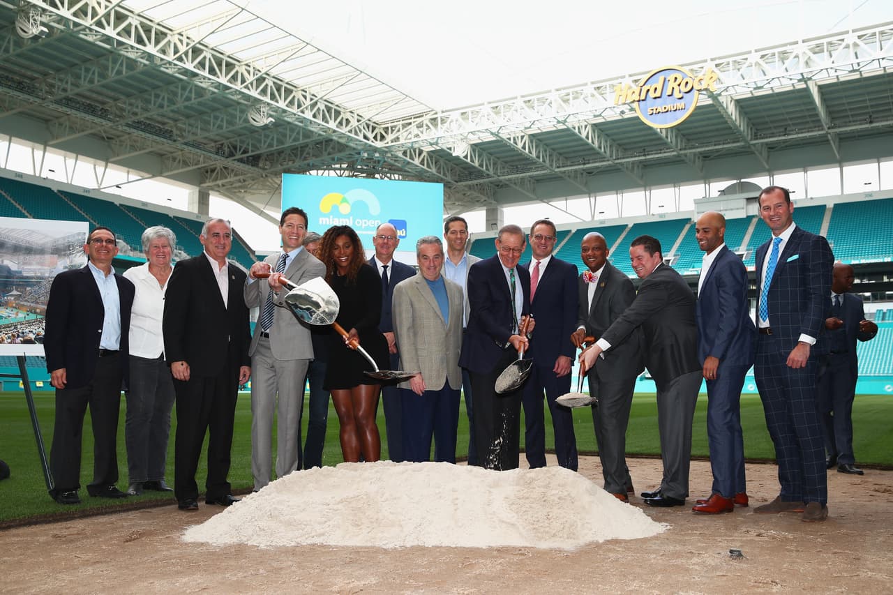 La casa de los Dolphins de NFL serán escenario del Miami Open, llamado el 'quinto grande' del tenis, con lo que la ciudad mantiene el nivel más alto en su casa.
