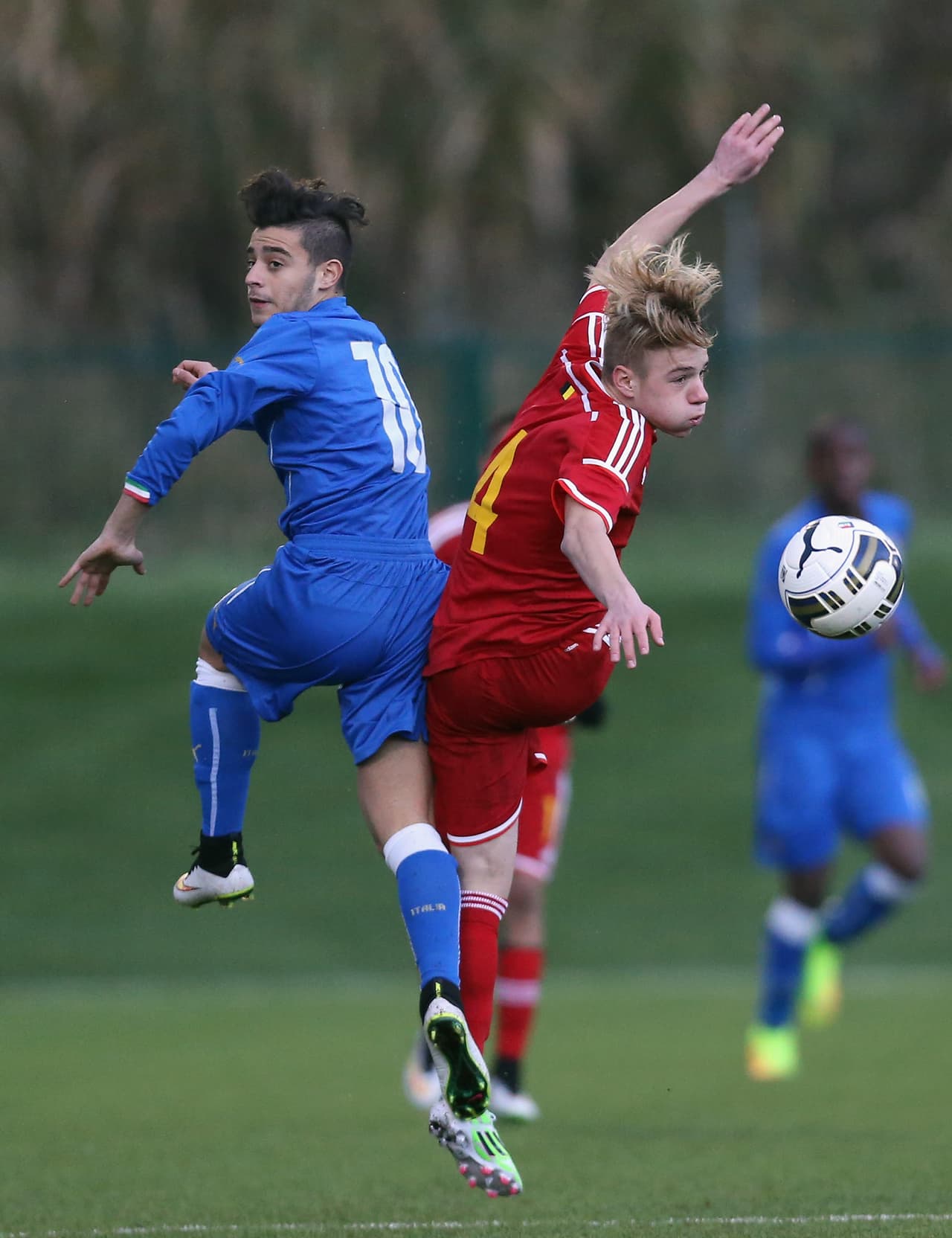 Con Bélgica también jugó en categoría Sub-15 y era una promesa importante en 2016.