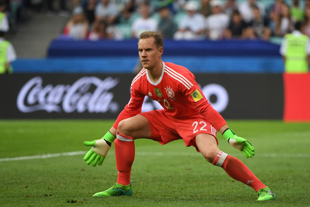<b>Arquero de Alemania: </b>Marc André Ter Stegen: 27.9 millones de dólares (Barcelona de España).