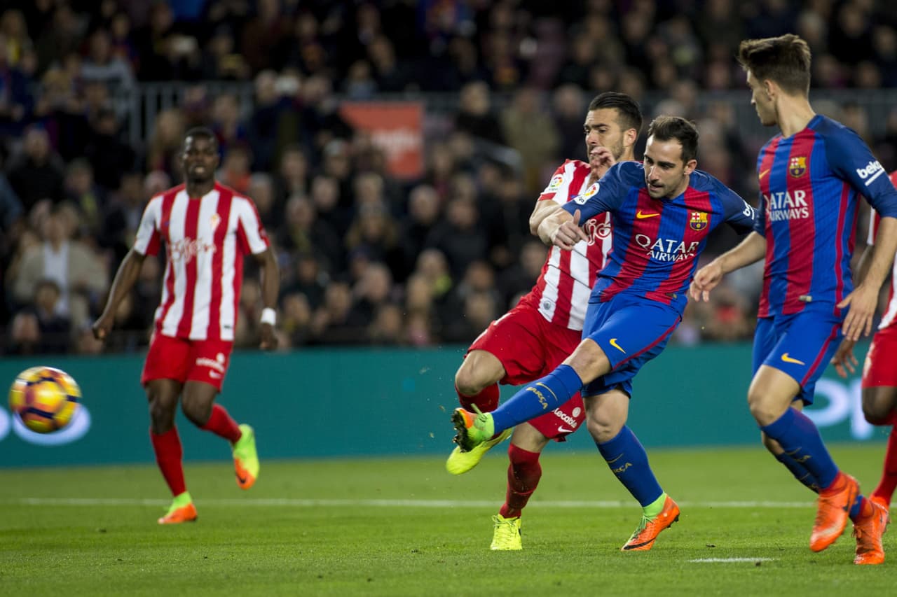 El 4-1 fue obra de Paco Alcácer, tras este remate, en el inicio de la segunda parte (minuto 49). Para el ex Valencia este fue su segundo gol de la temporada.
