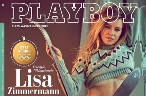 Lisa Zimmermann: no llegó a Olímpicos, pero sí a Playboy