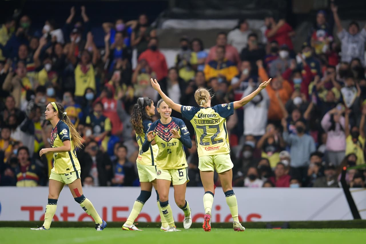 Cuando Tigres parecía estar cerca del empate, Sarah Luebbert clavaba el 2-0 para las Águilas al 79’.