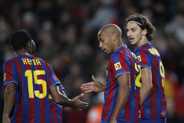 Thierry Henry se acordó de lo que es marcar goles. El francés no anotaba desde hacía 6 meses.