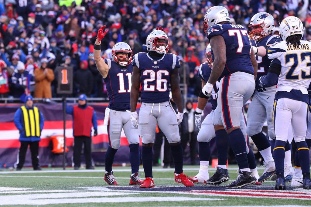 Los 35 puntos de New England al medio tiempo empataron una marca histórica de Playoffs como la mayor cantidad en apenas dos cuartos.
