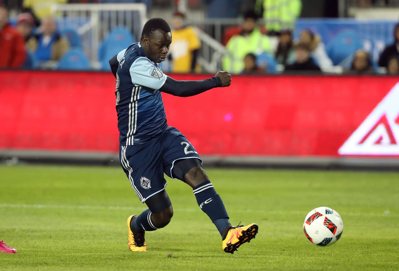 KEKUTA MANNEH (MED) | El rapidísimo y habilidoso jugador de Vancouver Whitecaps anotó dos goles y puso dos asistencias en los dos partidos que jugó su equipo esta jornada.