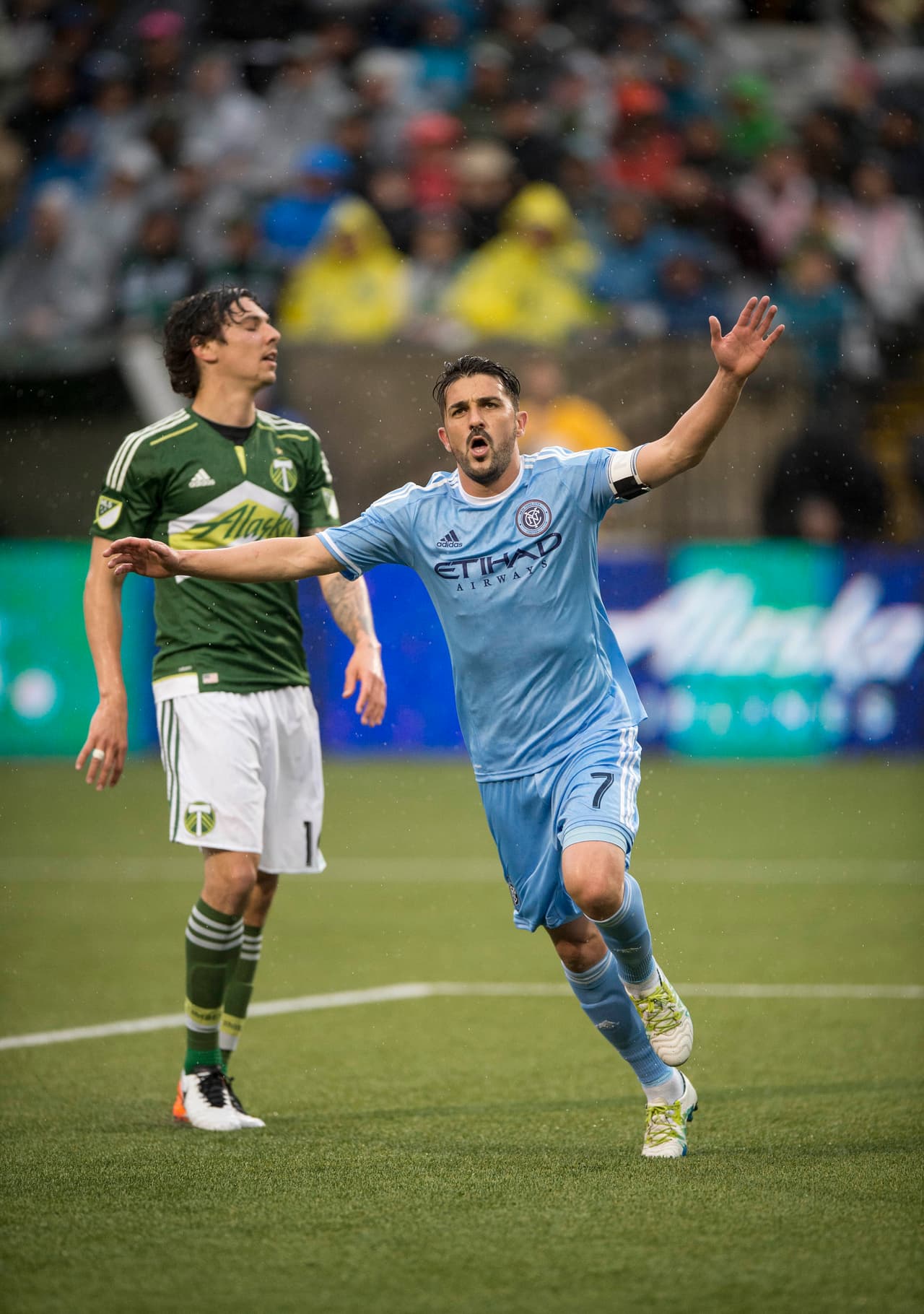 DAVID VILLA (DEL) | No solo contribuyó con un gol en la victoria de New York City FC sobre Portland Timbers, 2-1, sino que defensivamente aportó bastante en la recuperación. Además, "El Guaje" fue el jugador con mejor porcentaje de pases completos en toda la jornada, 79%.