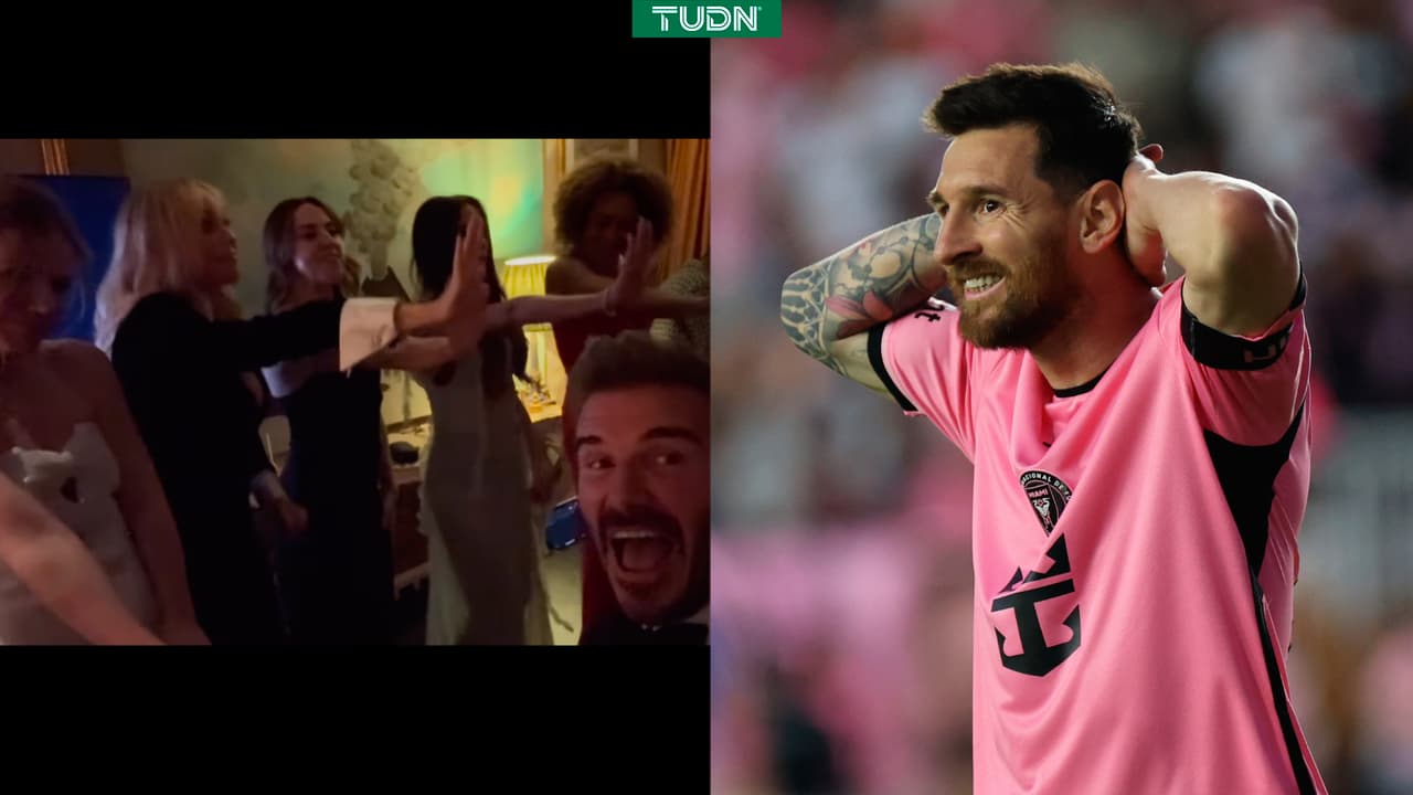 Beckham se pierde tremenda actuación de Messi ¡por reencuentro de Spice Girls!
