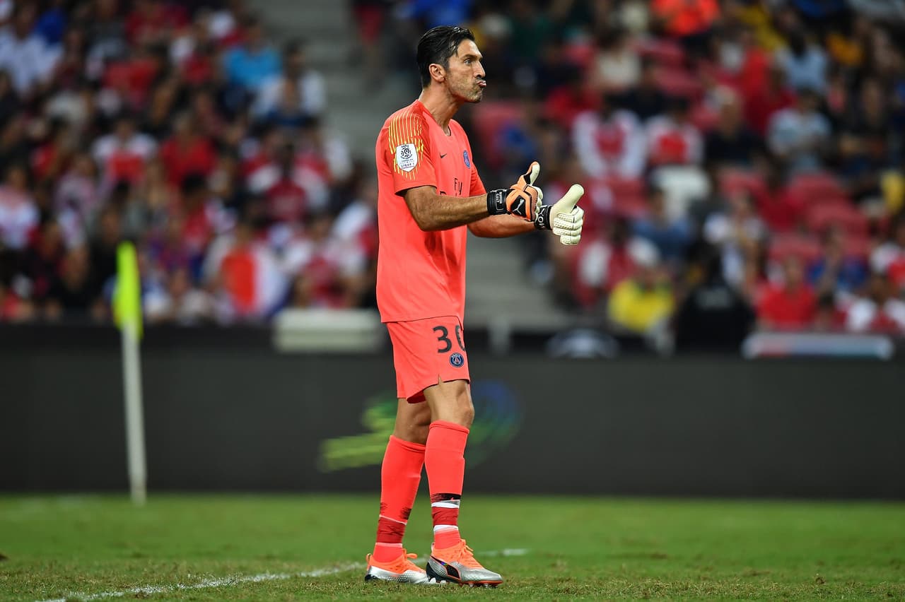 El nuevo refuerzo del PSG y veterano de la selección italiana, Gianluigi Buffon,