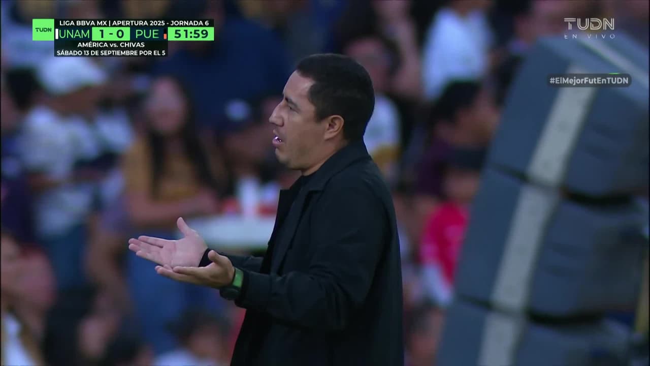 ¡La apagan el grito de gol a Pumas! Pedro Vite estaba en posición adelantada