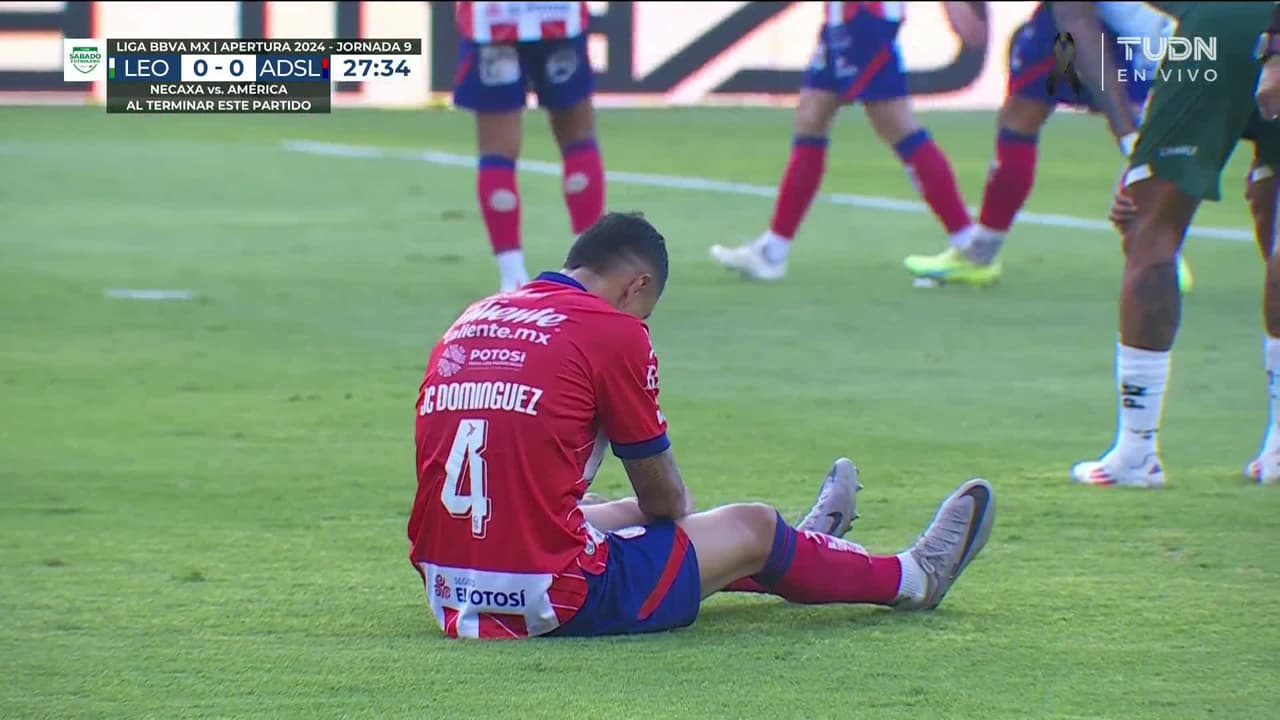 ¡Se va por lesión 'Cata' Domínguez!