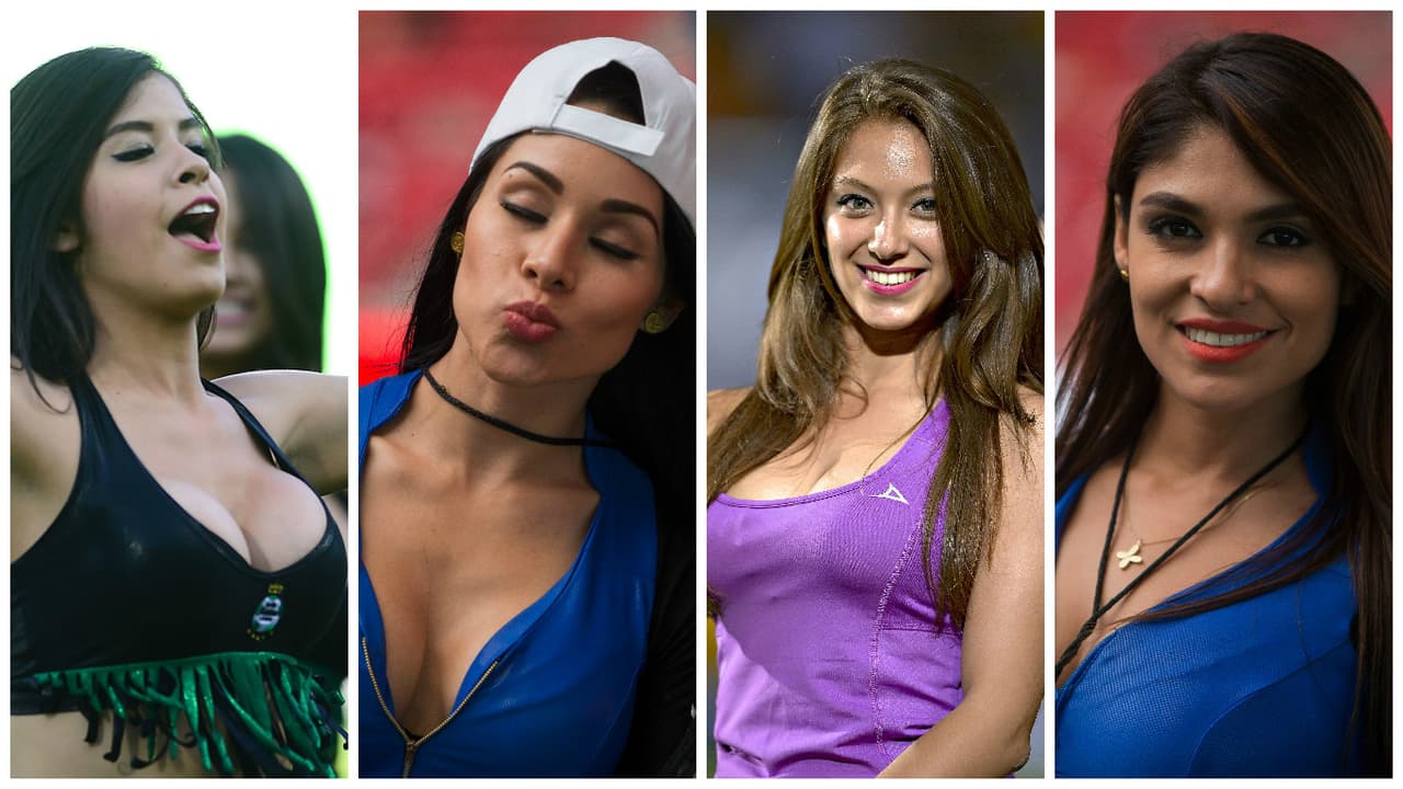 Las bellezas no faltaron en la ida de los cuartos de final del Clausura 2016