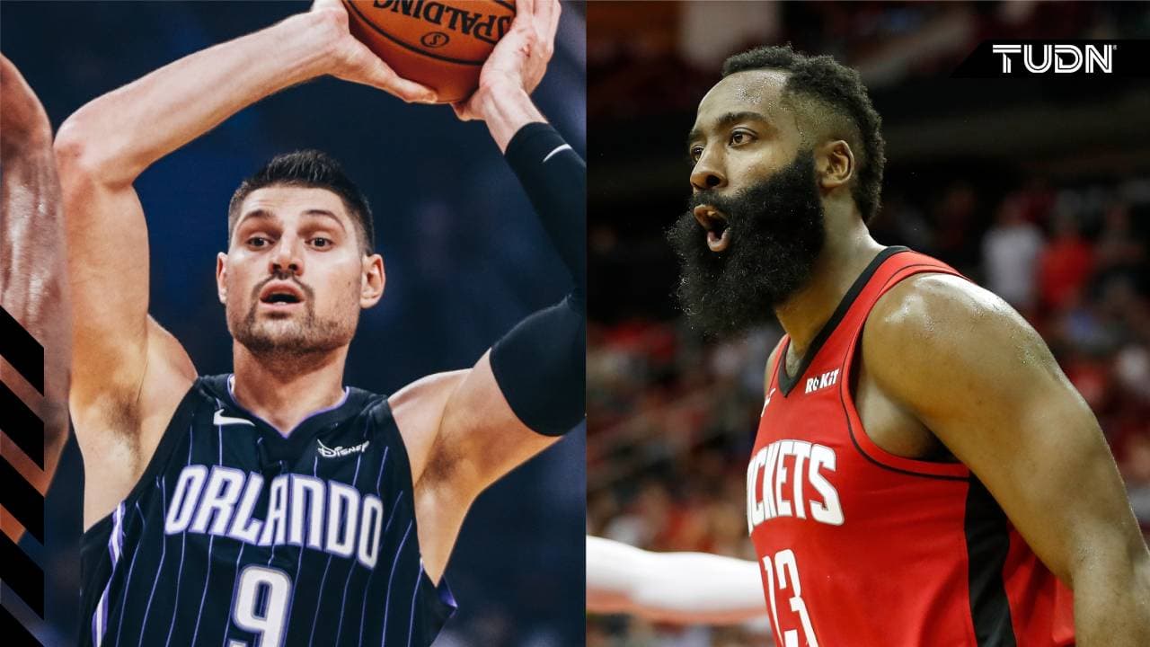 James Harden y Nikola Vucevic fueron nombrados jugadores de la semana en la NBA.