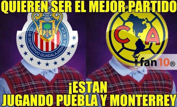 América vino de atrás, se llevó el Clásico Nacional y de paso dejó a las Chivas en el fondo de la tabla general. Los memes no perdonan